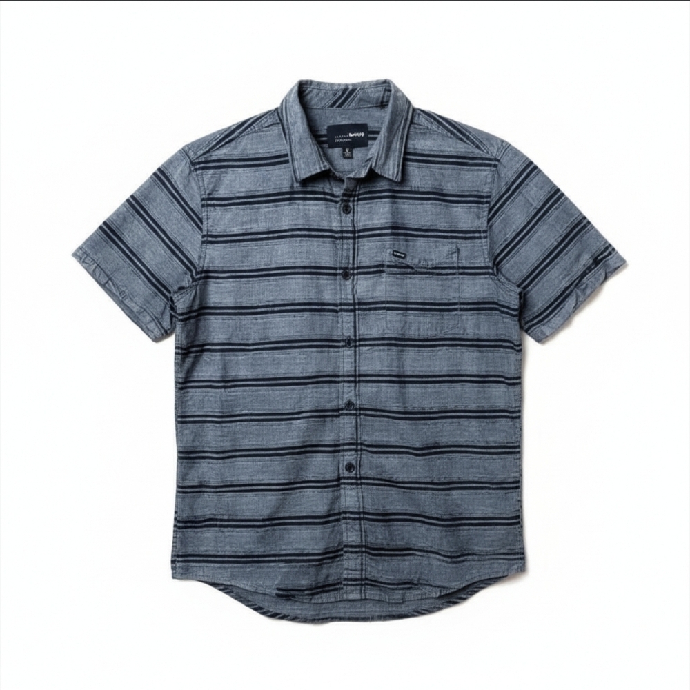 Hurley Lightweight Striped Button Down Shirt. Perfect!